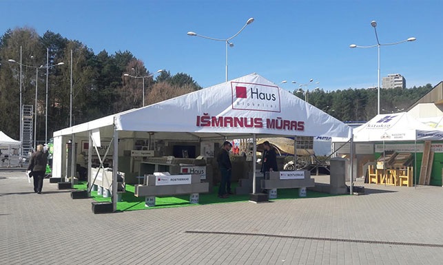 UAB „Vilniaus betono gaminiai“ parodoje RESTA 2019