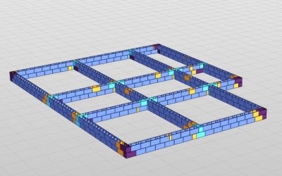 Haus Blokeliai: Automatinis pamatinių blokelių išdėliojimo algoritmas